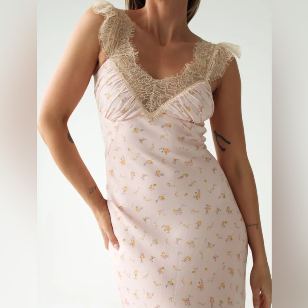 Rumored Capulet Maxi Dress | Blush Affair - S